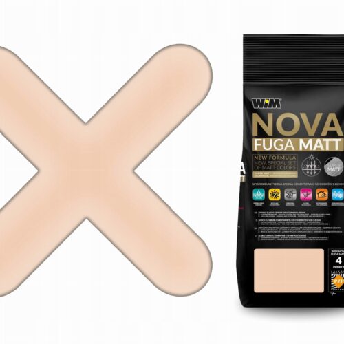 WIM NOVA FUGA MATT ZAPRAWA DO FUGOWANIA 2 KG - CAPPUCINO 1/47
