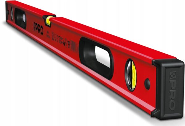 POZIOMNICA CZERWONA ZE WSK. 45o 80 CM