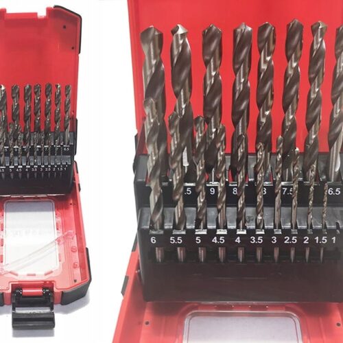 image-278.jpeg ZESTAW WIERTEŁ DO METALU HSS 4241 - 19SZT 1-10x0.5 MM WZ-HSS-NO19