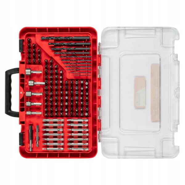 ZESTAW BITÓW I WIERTEŁ DO METALU - 120SZT