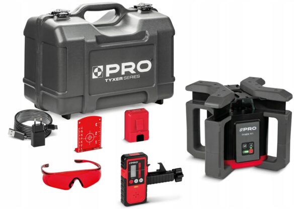 image-291.jpeg Laserowy Niwelator Rotacyjny TYXER R1 (czerwona wiązka) PRO