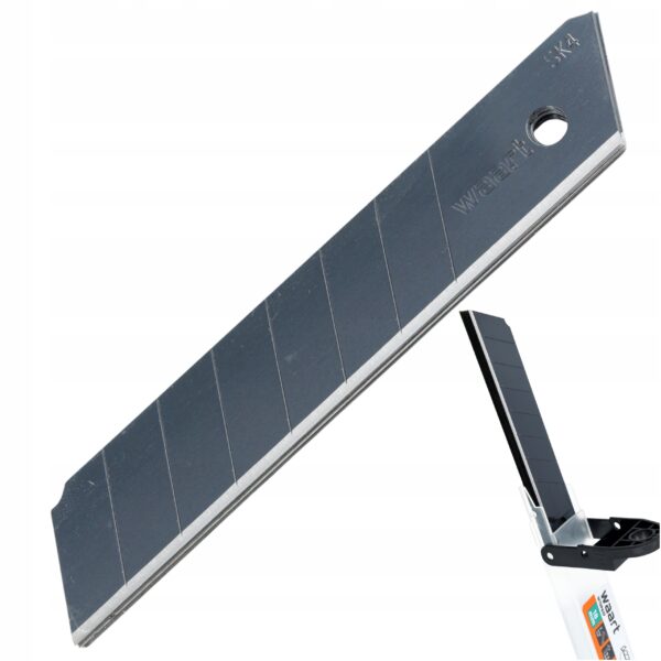 OSTRZA OSTRZE ŁAMANE WYMIENNE DO NOŻA NOŻYKA ZAPAS 18mm 8 segmentowe 10szt.