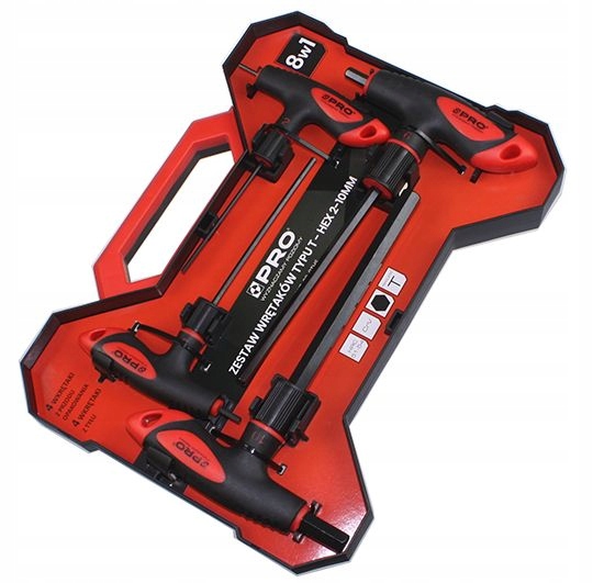 Zestaw wkrętaków PRO WWZ-02-8THS 8 sztuk l
