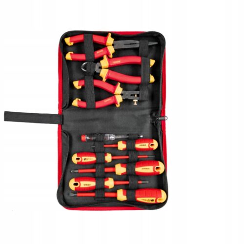 Zestaw wkrętaków i szczypiec izolowanych VDE 9 szt. PRO