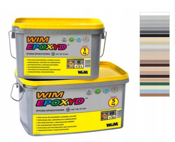 FUGA EPOKSYDOWA WIM 1 KG - SREBRNY 1/11