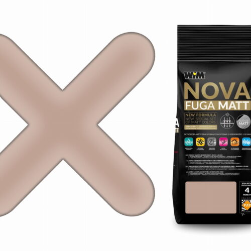WIM NOVA FUGA MATT ZAPRAWA DO FUGOWANIA 5 KG - CAPPUCINO 1/47