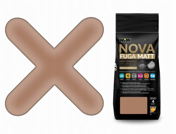 WIM NOVA FUGA MATT ZAPRAWA DO FUGOWANIA 5 KG - TOFFI 2/66