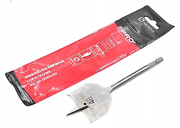 WIERTŁO DO DREWNA ŁOPATKOWE 48x152 MM WS-SD-QH48x152