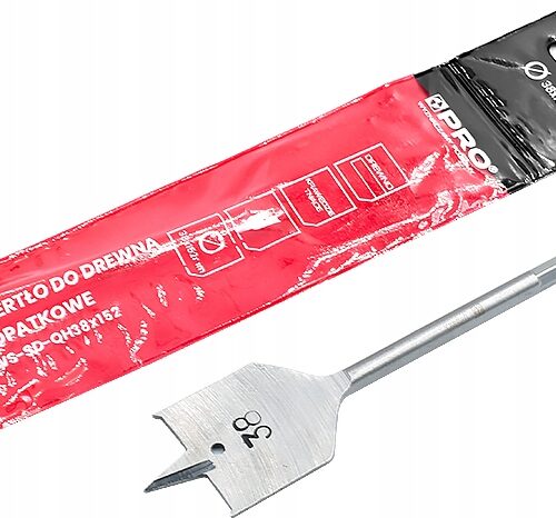 WIERTŁO DO DREWNA ŁOPATKOWE 38x152 MM WS-SD-QH38x152