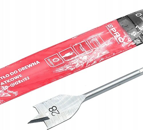 WIERTŁO DO DREWNA ŁOPATKOWE 28x152 MM WS-SD-QH28x152