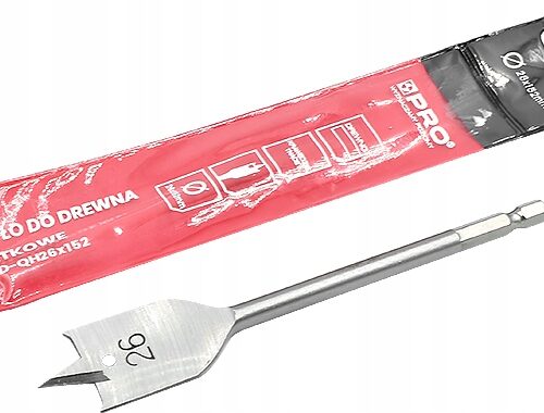 WIERTŁO DO DREWNA ŁOPATKOWE 26x152 MM WS-SD-QH26x152
