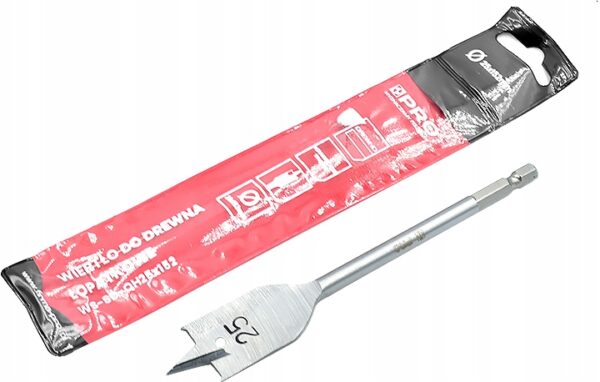 WIERTŁO DO DREWNA ŁOPATKOWE 25x152 MM WS-SD-QH25x152