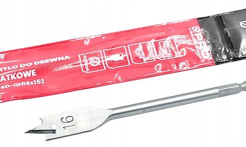 WIERTŁO DO DREWNA ŁOPATKOWE 16x152 MM WS-SD-QH16x152