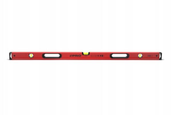POZIOMNICA PRO800 MAL. CZERWONA UCHW. 200 CM