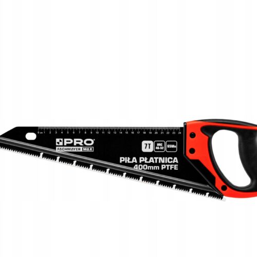 PRO PIŁA RĘCZNA PŁATNICA 400MM 7TPI PTFE PIŁA DO DREWNA TEFLONOWA