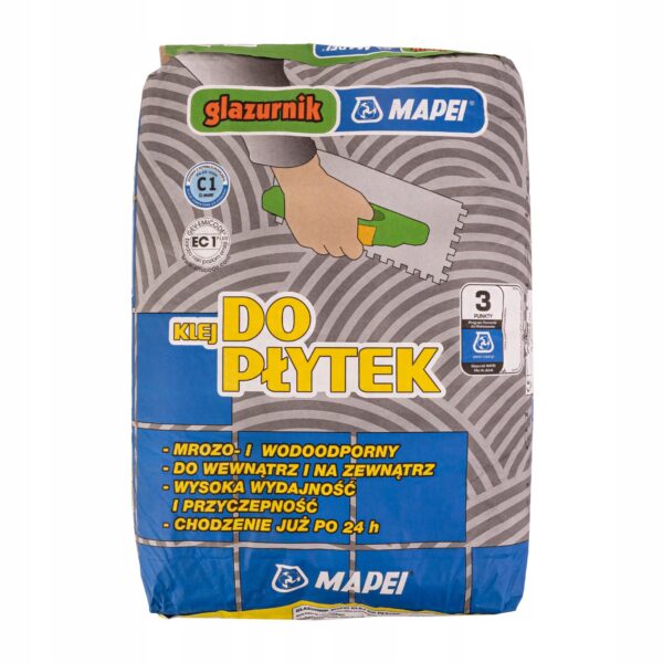 Klej do glazury i terakoty Mapei 25 kg