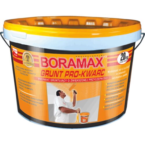 Grunt Pro-Kwarc 1,5kg oranż Boramax BOR-GPT-1,5KG
