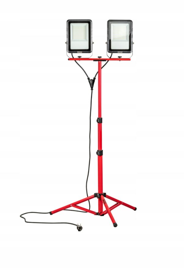 REFLEKTOR LED ZE STATYWEM IP65 2x100W 16000LM