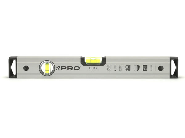 POZIOMNICA PRO600 ANOD. SREBRNA MAGN. 40 CM