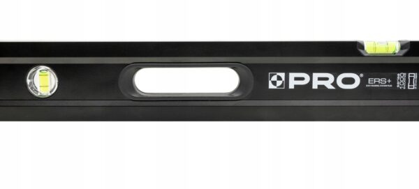 POZIOMNICA PRO1000 MAL. CZARNA 2xFREZ. UCHW. 150 CM