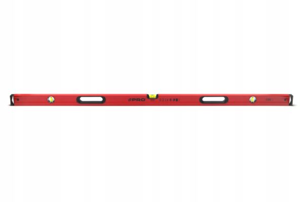 POZIOMNICA PRO800 MAL. CZERWONA UCHW. 150 CM