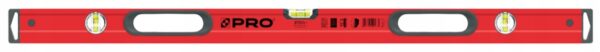 POZIOMNICA PRO800 MAL. CZERWONA UCHW. 180 CM
