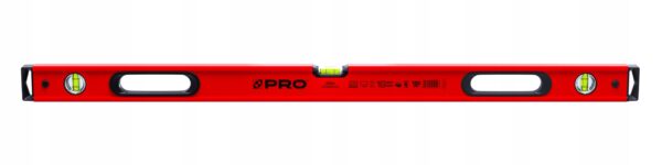 POZIOMNICA PRO900 HEAVY DUTY RED UCHW. 200CM
