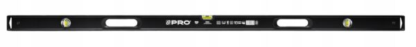 POZIOMNICA PRO900 HEAVY DUTY BLACK 2XFREZ UCHW. 150CM