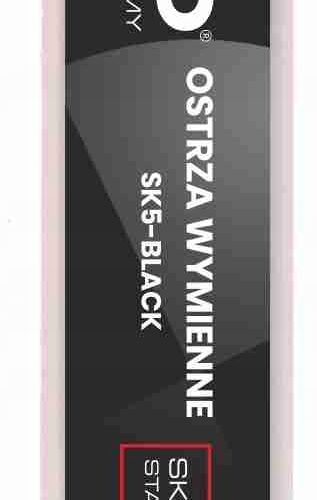 OSTRZA WYMIENNE SK5 BLACK 18 MM 10 SZT SK5-BLACK