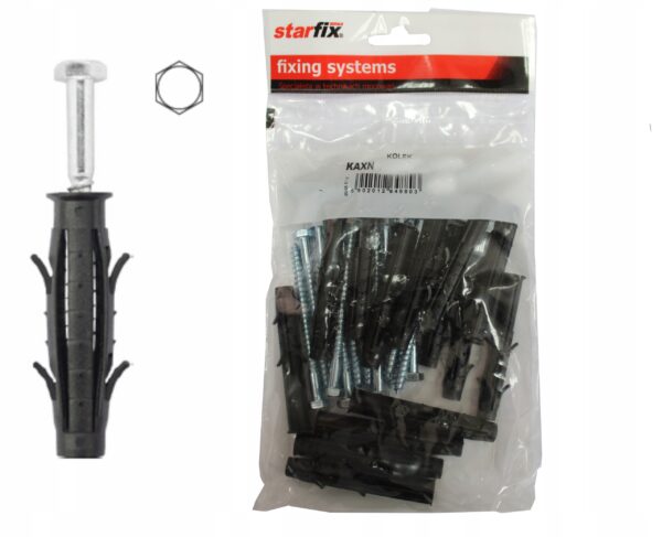 Kołki uniwersalny Starfix 10 x 50 mm 0,5 kg / 25 szt.