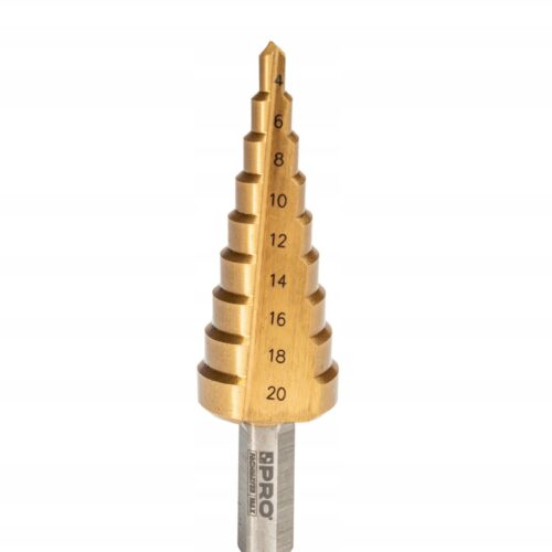 image-626.jpeg WIERTŁO STOPNIOWE TYTANOWANE HSS M2 TIN 4-20 MM