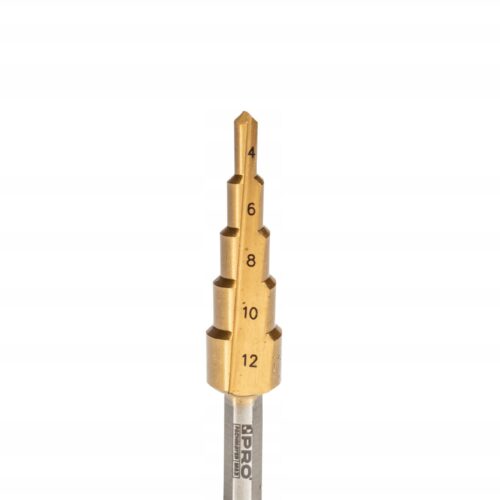 image-627.jpeg WIERTŁO STOPNIOWE TYTANOWANE HSS M2 TIN 4-12 MM