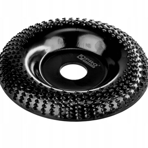 Tarcza ścierna do obróbki drewna tarnik wypukła 125mm PRO