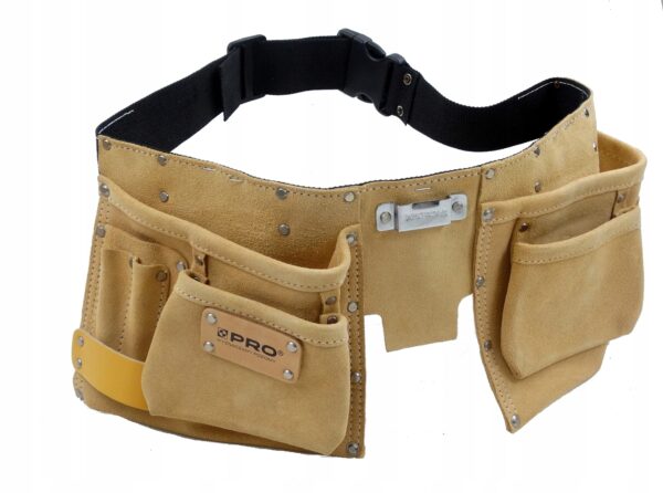 PRO PAS NARZĘDZIOWY MONTERSKI SKÓRZANY 10 KIESZENI SKÓRA OR-LTP -10P