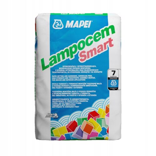 MAPEI ZAPRAWA SZYBKOWIĄŻĄCA LAMPOCEM SMART 25 kg.