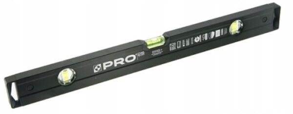 POZIOMNICA PRO800 MAL. CZARNA 1xFREZ. 60 CM