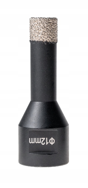 OTWORNICA DIAMENTOWA DO CIĘCIA NA SUCHO Z WOSKIEM CHŁODZĄCYM M14 12MM