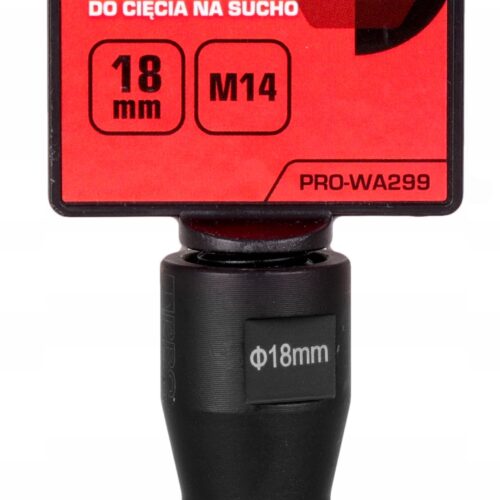 OTWORNICA DIAMENTOWA DO CIĘCIA NA SUCHO M14 18MM