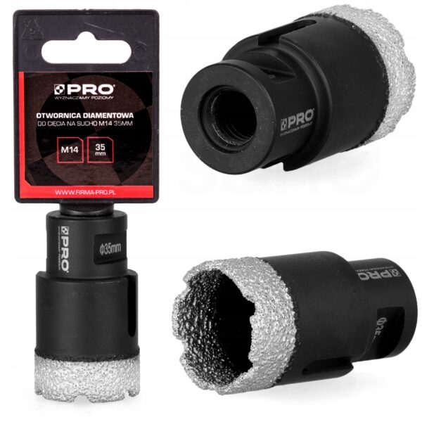 OTWORNICA DIAMENTOWA DO CIĘCIA NA SUCHO M14 35MM WA-HS-D35M14