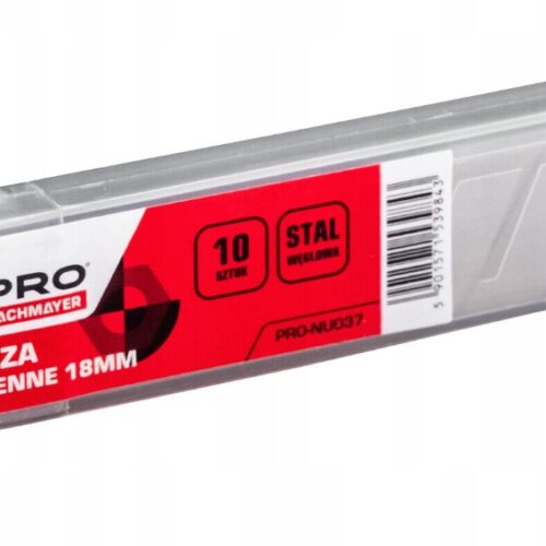 OSTRZA WYMIENNE PRO STAL 60C 18MM 10SZT OP
