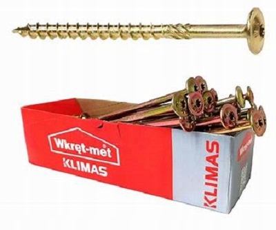 image-837.jpeg WKRĘT KONSTRUK. Z ŁBEM POD. I GNIAZDEM TX 6,0X160 /100SZT./ WKRĘT-MET