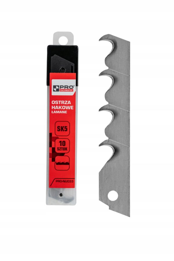 OSTRZA HAKOWE ŁAMANE SK5 18MM 10SZT