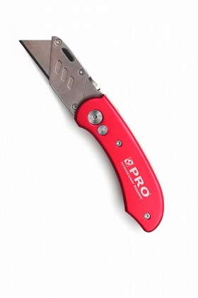 NÓŻ UNIWERSALNY składany na ostrza trapezowe PR-93-01 1 OSTRZE