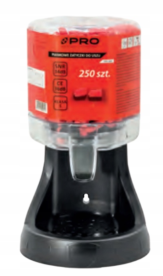 DYSPENZER Z PIANKOWYMI ZATYCZKAMI DO USZU 250 SZTEP D-250