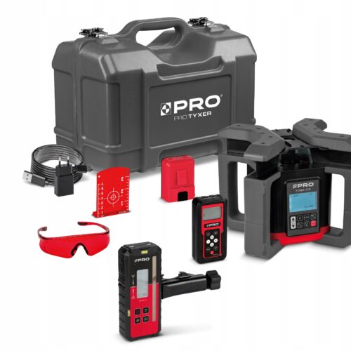 Laserowy Niwelator Rot. TYXER R3 Digital-mm (cyf., cz. wiązka, detektor mm)