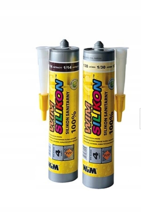 WIM SILIKON SANITARNY 1/13 310ML SZARY