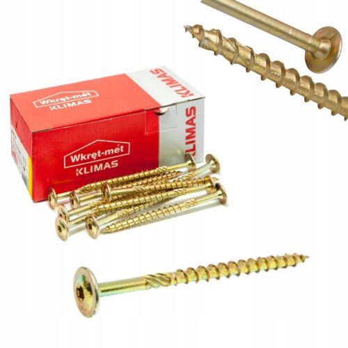 WKRĘT KONSTRUK. Z ŁBEM POD. I GNIAZDEM TX 6,0X60 /100SZT./ WKRĘT-MET