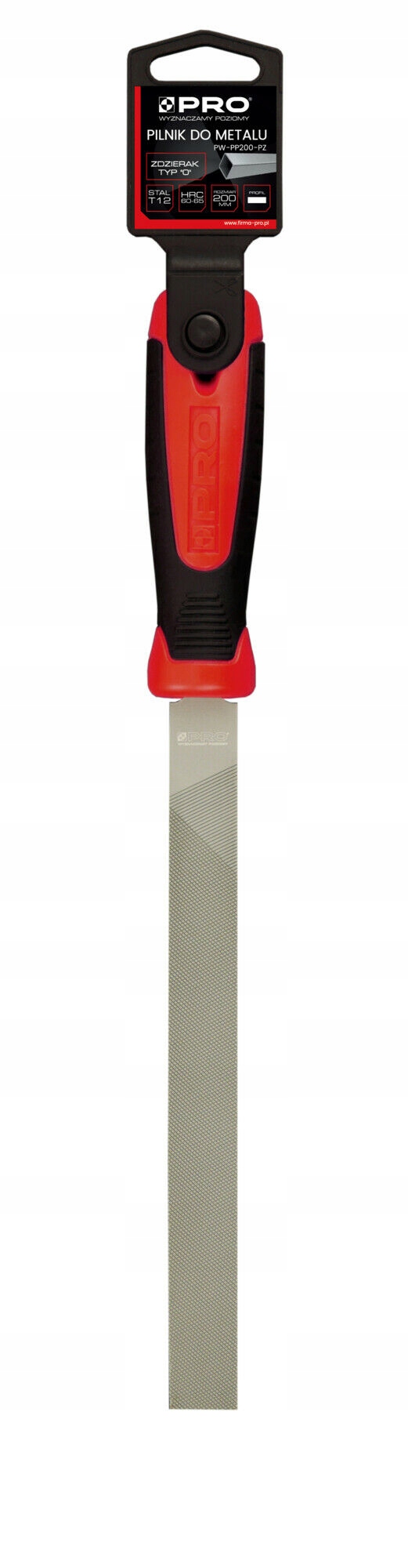 PRO Pilnik do metalu płaski zdzierak 200mm