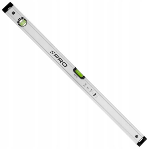 POZIOMNICA PRO600 ANOD. SREBRNA MAGN. 60 CM