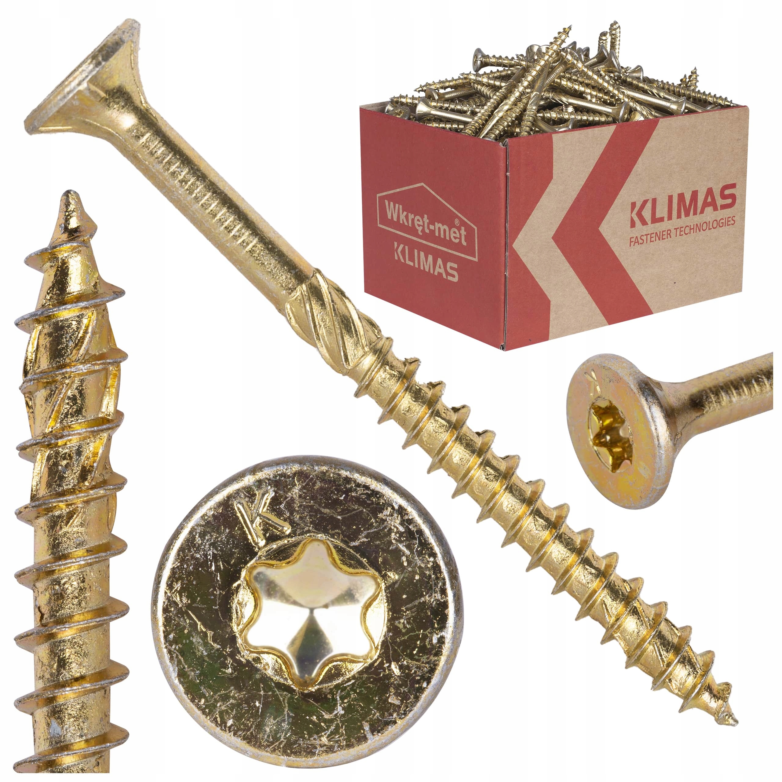 Wkręt hartowany typ Master 5.0x70 /200SZT./ Wkręt-Met